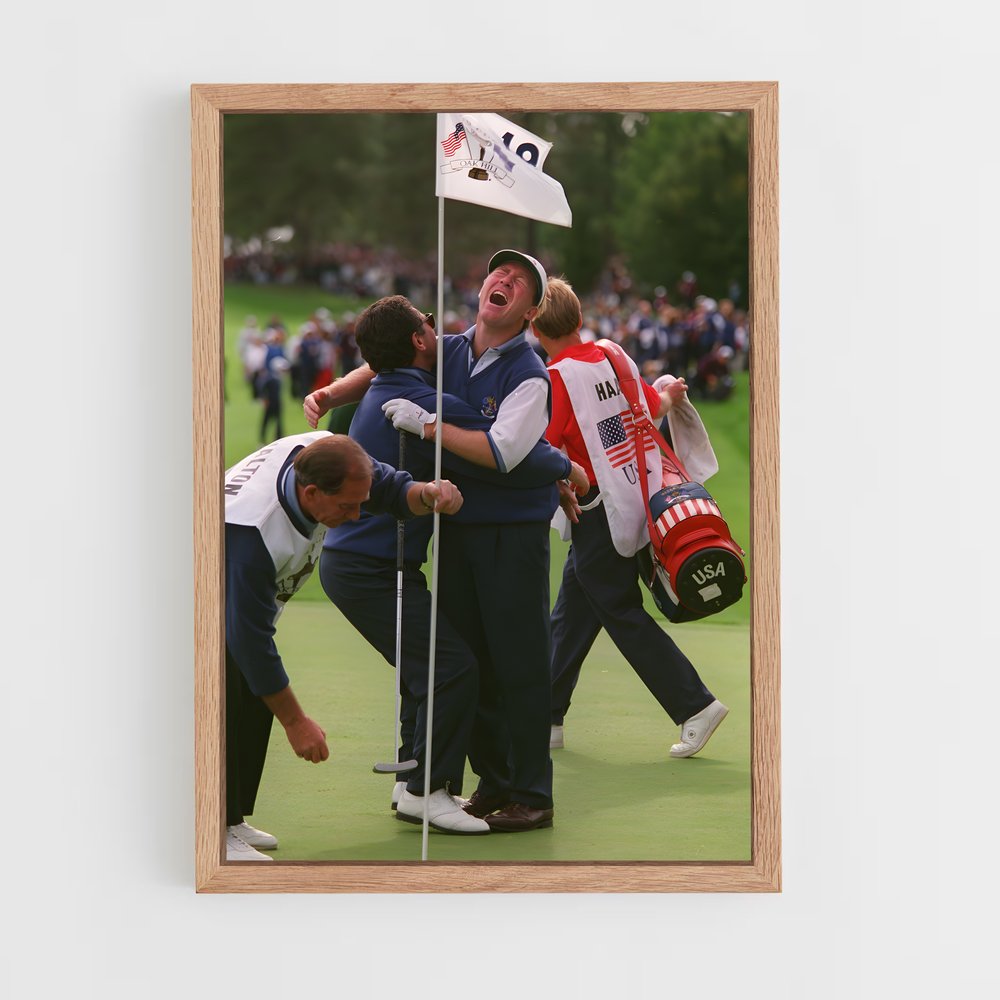 Poster Le Drapeau de la Victoire – affiche Golf (vue 4)